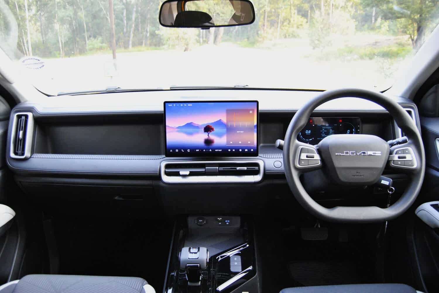 Driving the JMC Vigus in South Africa