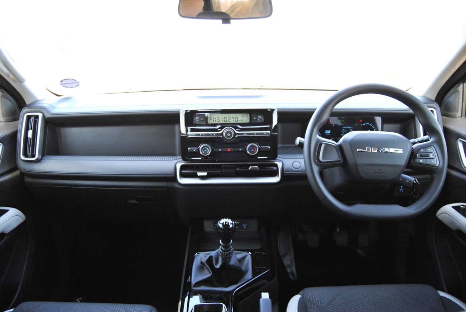 Driving the JMC Vigus in South Africa