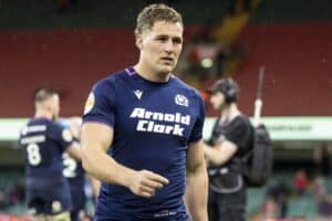 Scotland wing Duhan van der Merwe