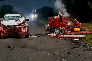Chatsworth horror: Two burned alive in late‑night head‑on collision