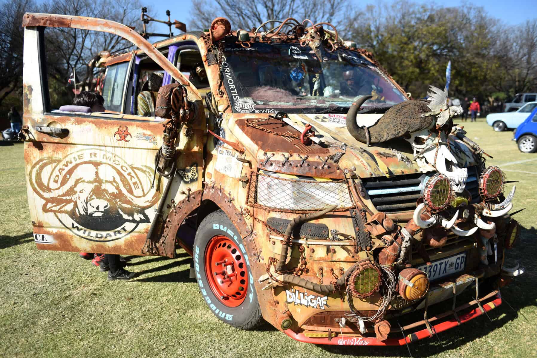  VW Transporter which took him 4 years to build