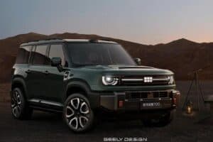 Geely gives first viewing of Galaxy Cruiser 700