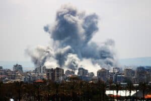 Israel orders strikes on Beirut ahead of UN meeting
