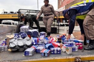JMPD busts Joburg operation, altering expired food and stashing stolen cables