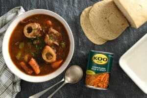 Chakalaka Bone Soup recipe