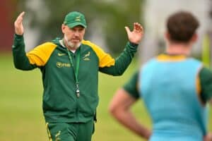 Junior Springboks coach Kevin Foote