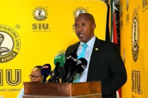 Acting head of the SIU, Leonard Lekgetho.