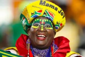 Sport supporter Mama Joy. Picture: X/Twitter