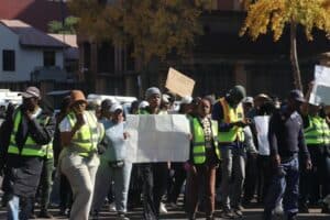 The tenants are unhappy about high rent, poor services and no maintenance.