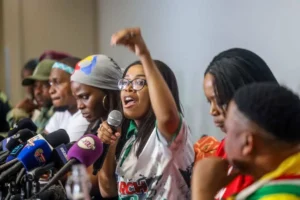 March and March vows weekly protests until migrants leave