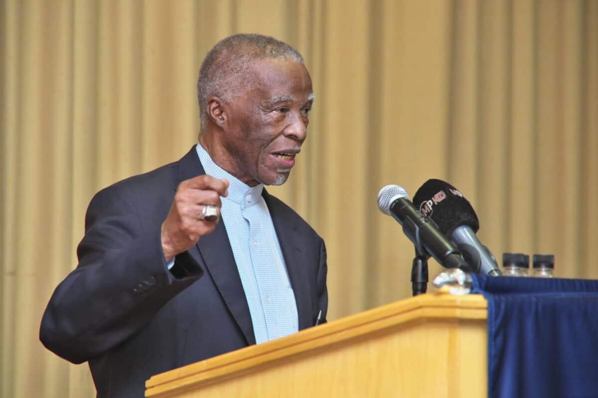 Mbeki slams Ramaphosa’s ‘jaundiced’ views on migration and crisis