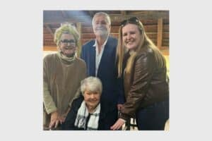 Carina Cillers, Francois de Ridder, Mia de Ridder and Nancia Engelbrecht (front).