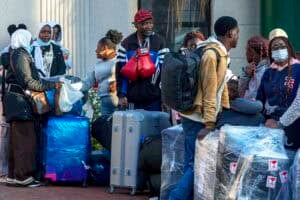 Nigerians wait to be repatriated as AU refuses to discuss migration challenges on the continent.