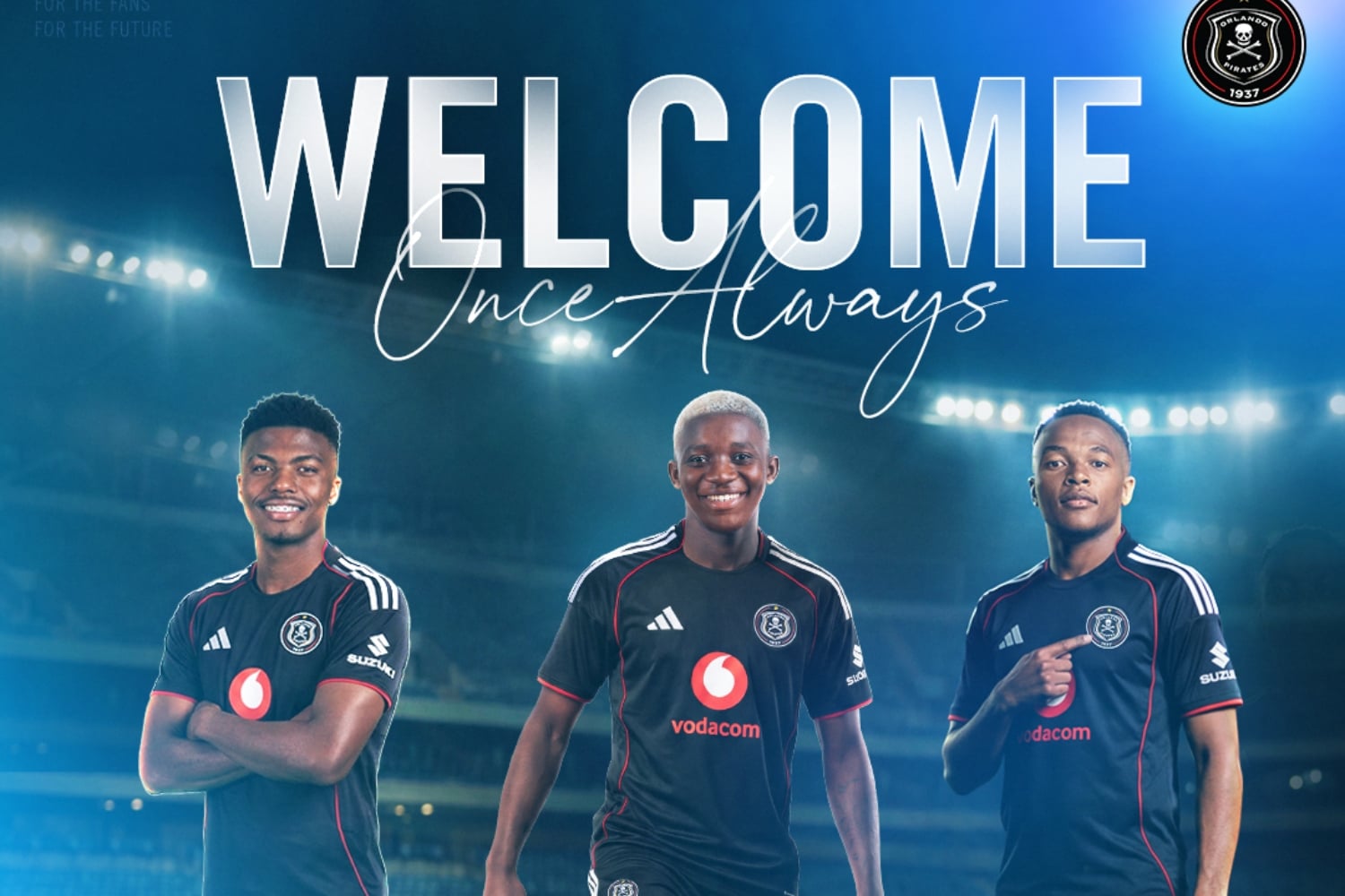 Pirates announce three more signings, confirm three departures