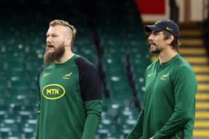 Springbok locks injured