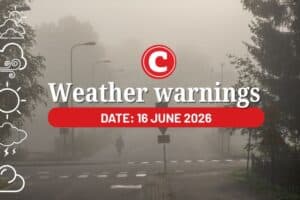 Weather forecast 16 June 2026