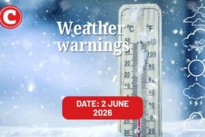 Weather forecast 2 June 2026