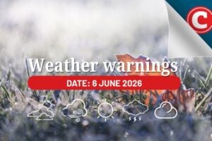 Weather forecast 6 June 2026