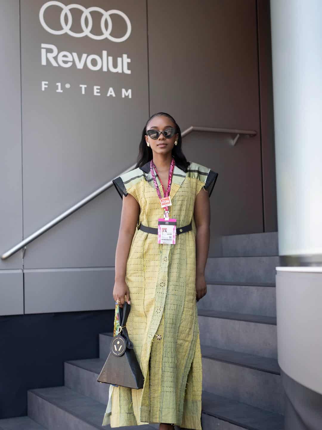 Ama Qamata in Monaco. Picture: Instagram, @amaqamata