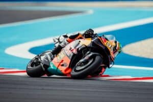 Brad Binder not happy fighting for 10th in MotoGP