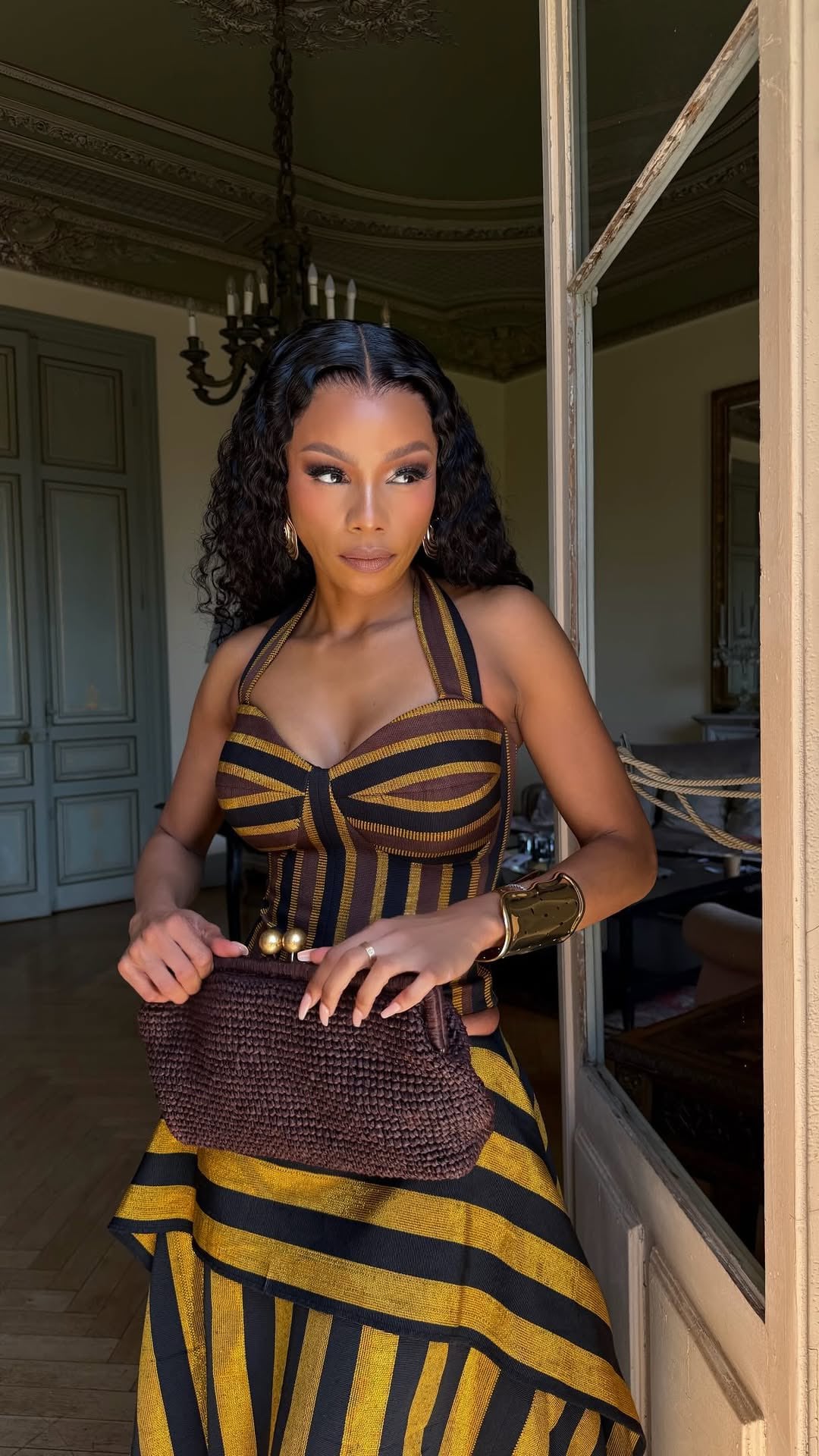 Bonang Matheba's Cannes birthday look spotlights Nigerian sustainable brand Hertunba