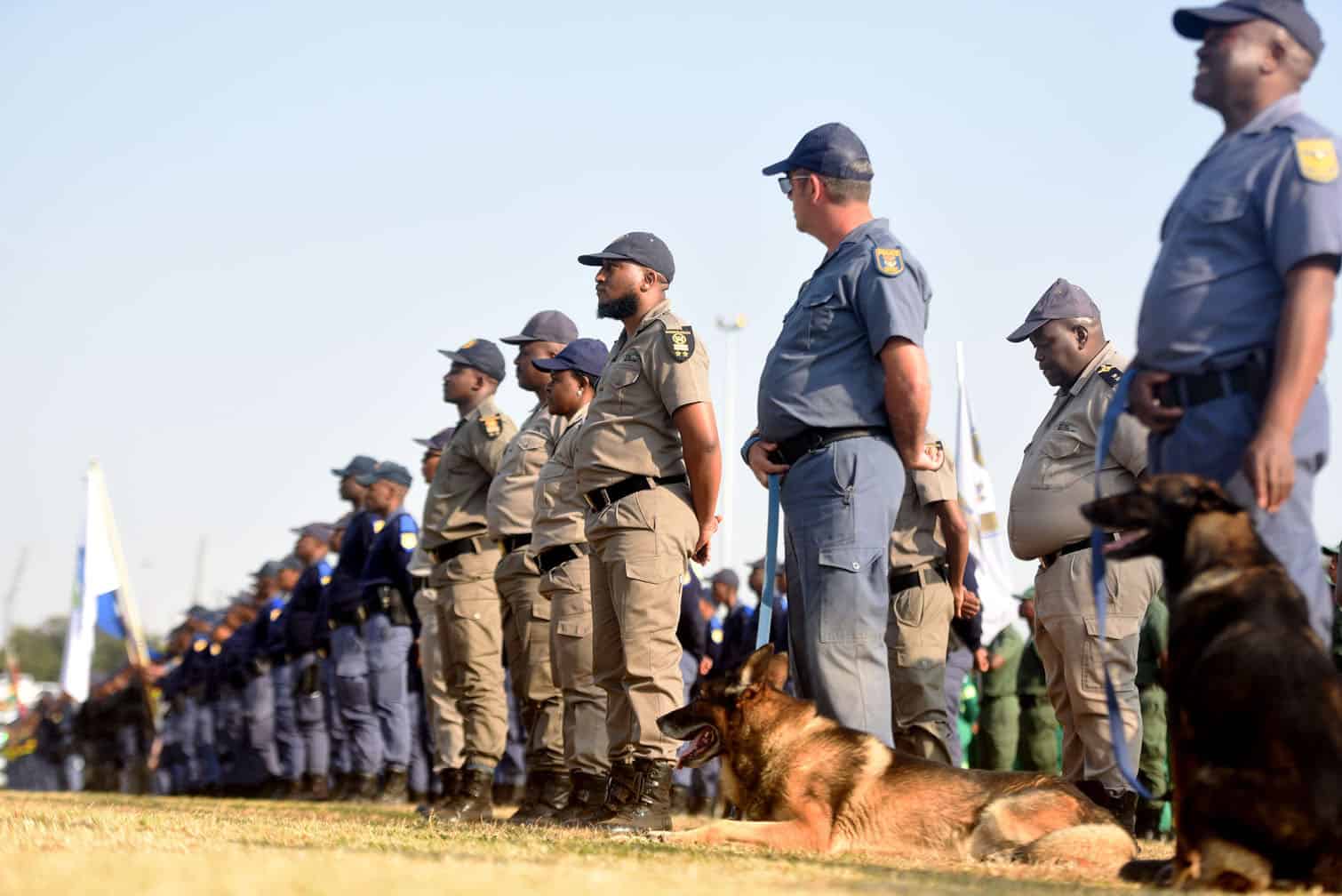 Police readiness demonstration