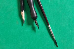 pen versus the paint