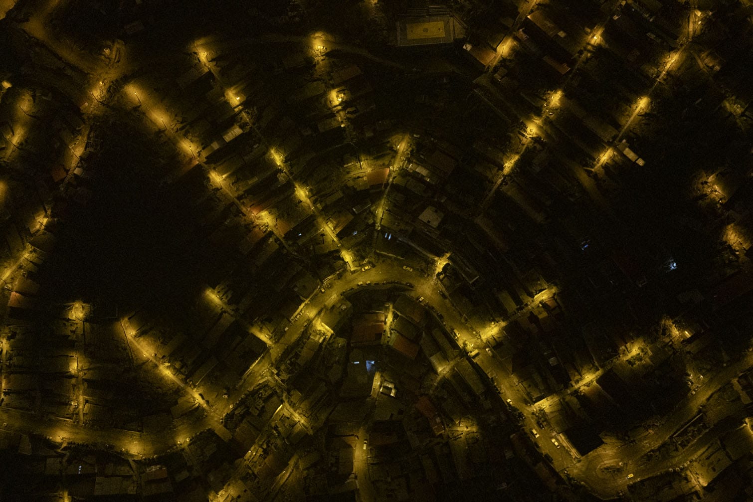 An aerial view of the San Juan de Lurigancho neighbourhood