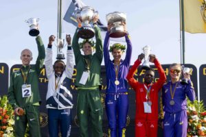 Comrades Marathon podium