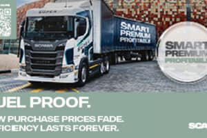 Scania truck fuel efficiency and long-term profitability
