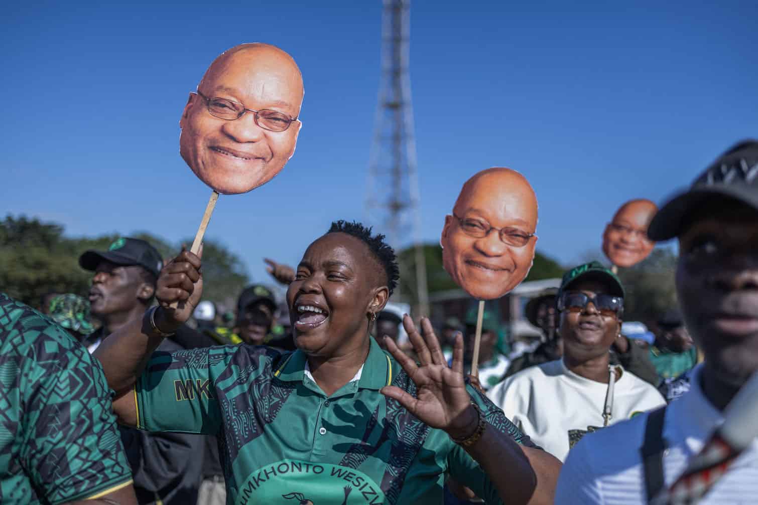 Supporters of the uMkhonto we Sizwe