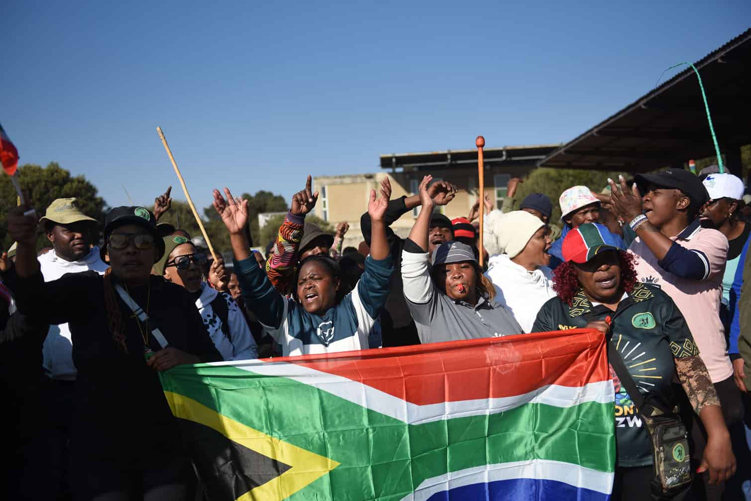 March in Soweto against illegal immigrants