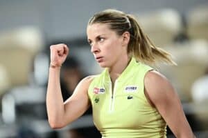 Maja Chwalinska at the French Open