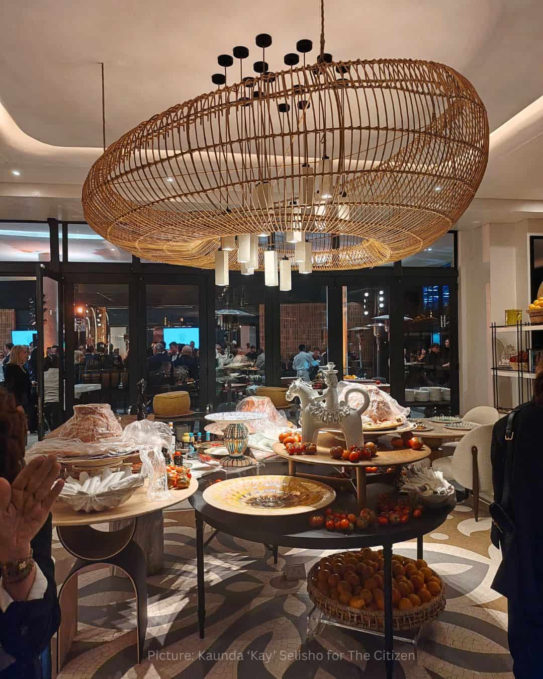 Tortellino d'Oro in Sandton Gate interiors (Photo: Kaunda Selisho, The Citizen)