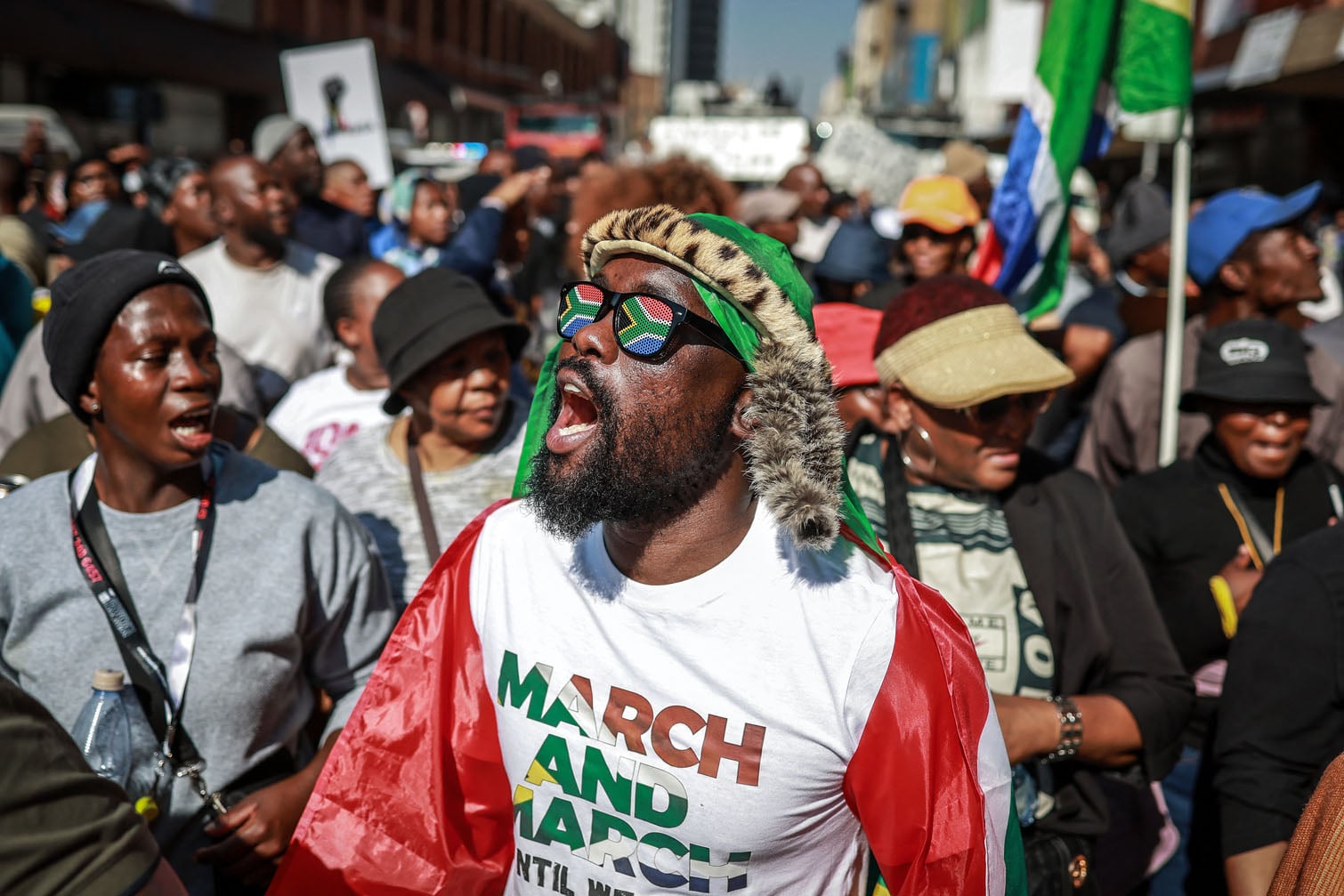 March against undocumented foreigners