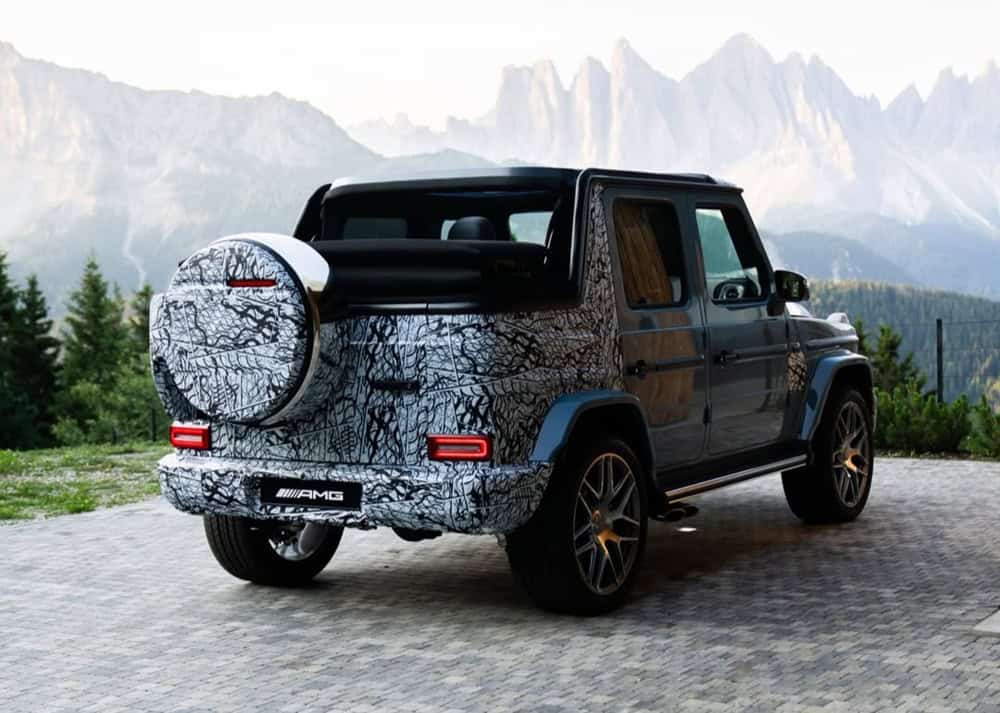 Soft-top Mercedes-Benz G-Class be G63 based