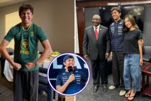 Alex Albon F1 South Africa ramaphosa