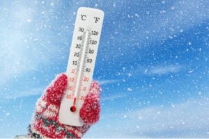 Big freeze hits with snow, frost and thunderstorms