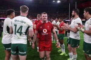 Springboks and Wales players
