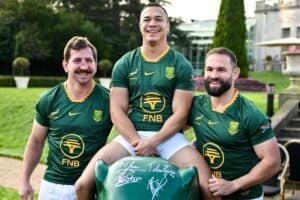 Kwagga Smith, Cheslin Kolbe and Cobus Reinach