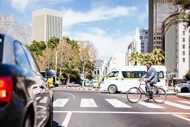 Cyclist injured after taxi crash in Pretoria East