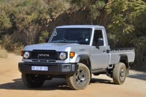 Toyota Land Cruiser 79 single cab road test South Africa
