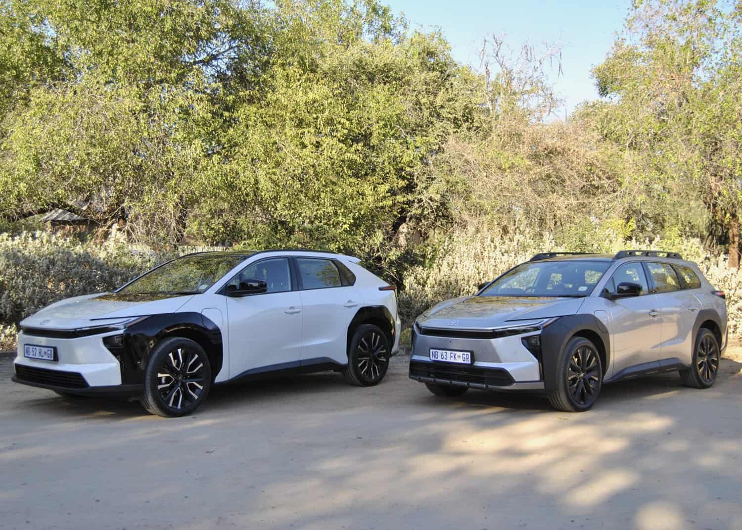 Toyota bZ4X line-up South Africa