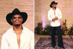 Mapimpi steals spotlight with daring David Tlale country-inspired fashion look