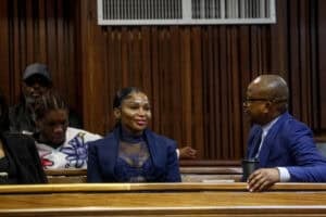 : Tebogo Thobejane at Cat Matlala Trial: Not Guilty Plea, Outfit Sparks Debate