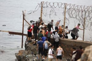 EU races to contain new migrant crisis as thousands cross into Spain's N. Africa enclave