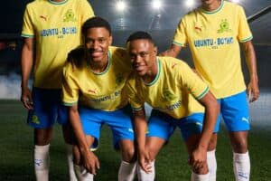 Sundowns unveil new kit with second CAF star