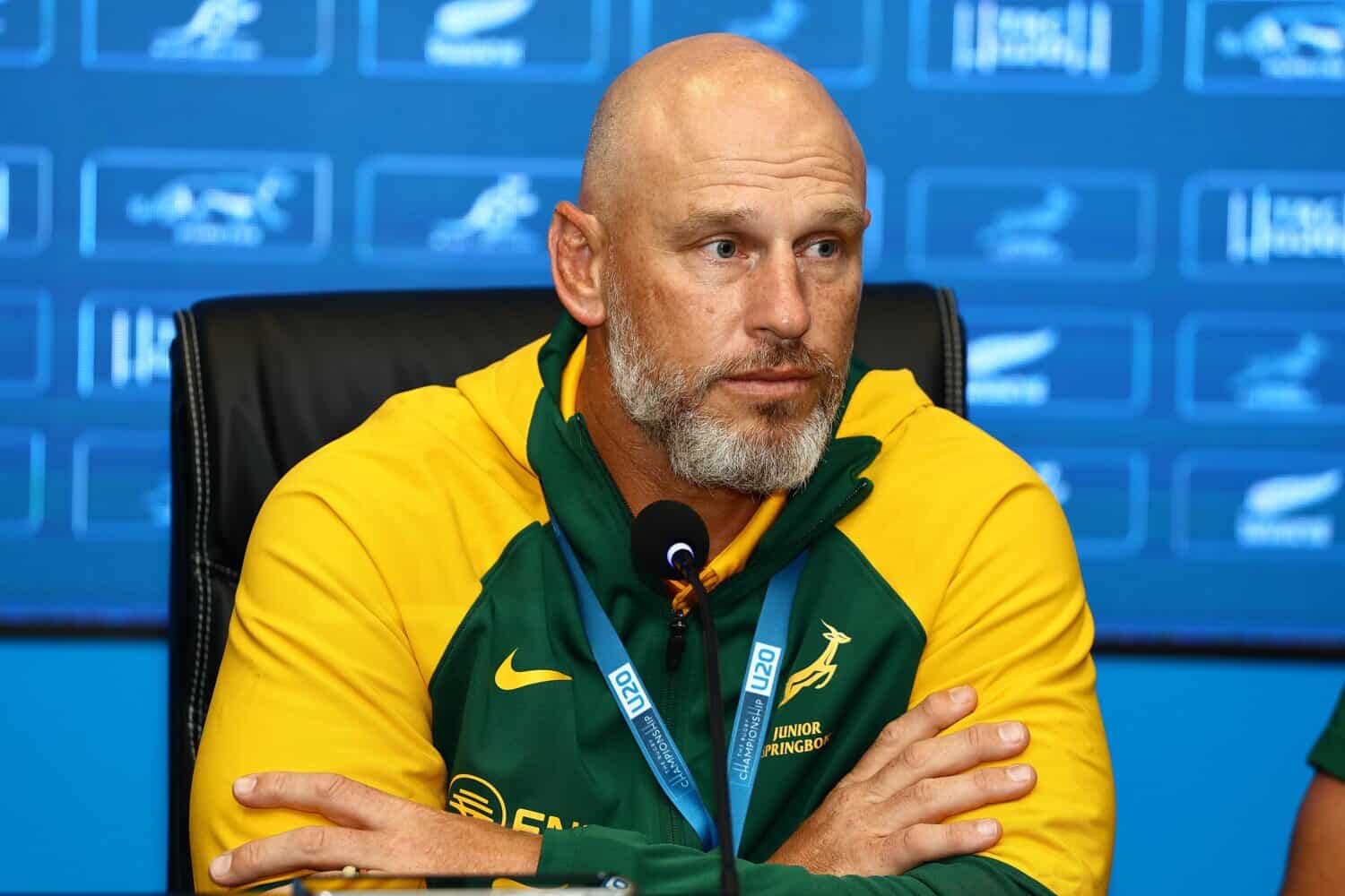 Foote satisfied with composure shown by Junior Boks against Wales