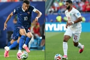 Kylian Mbappe - Ishmael Saibari - France - Morocco