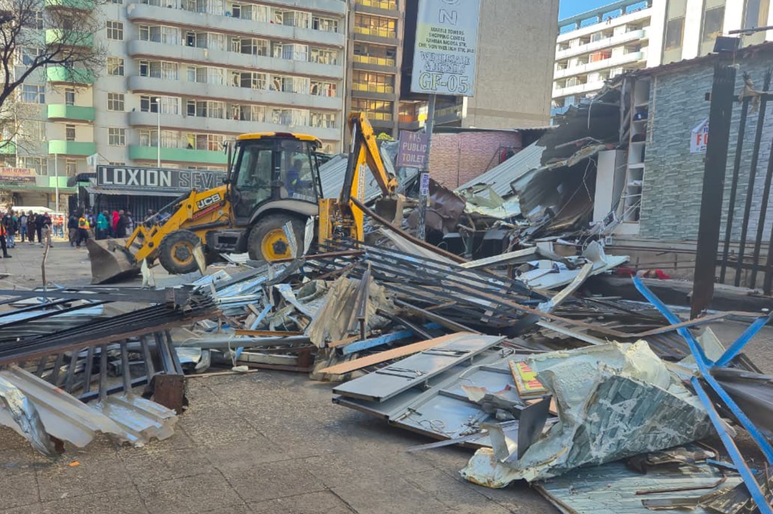 Demolition of illegal structures at Marble Towers delayed as owners secure interim interdict